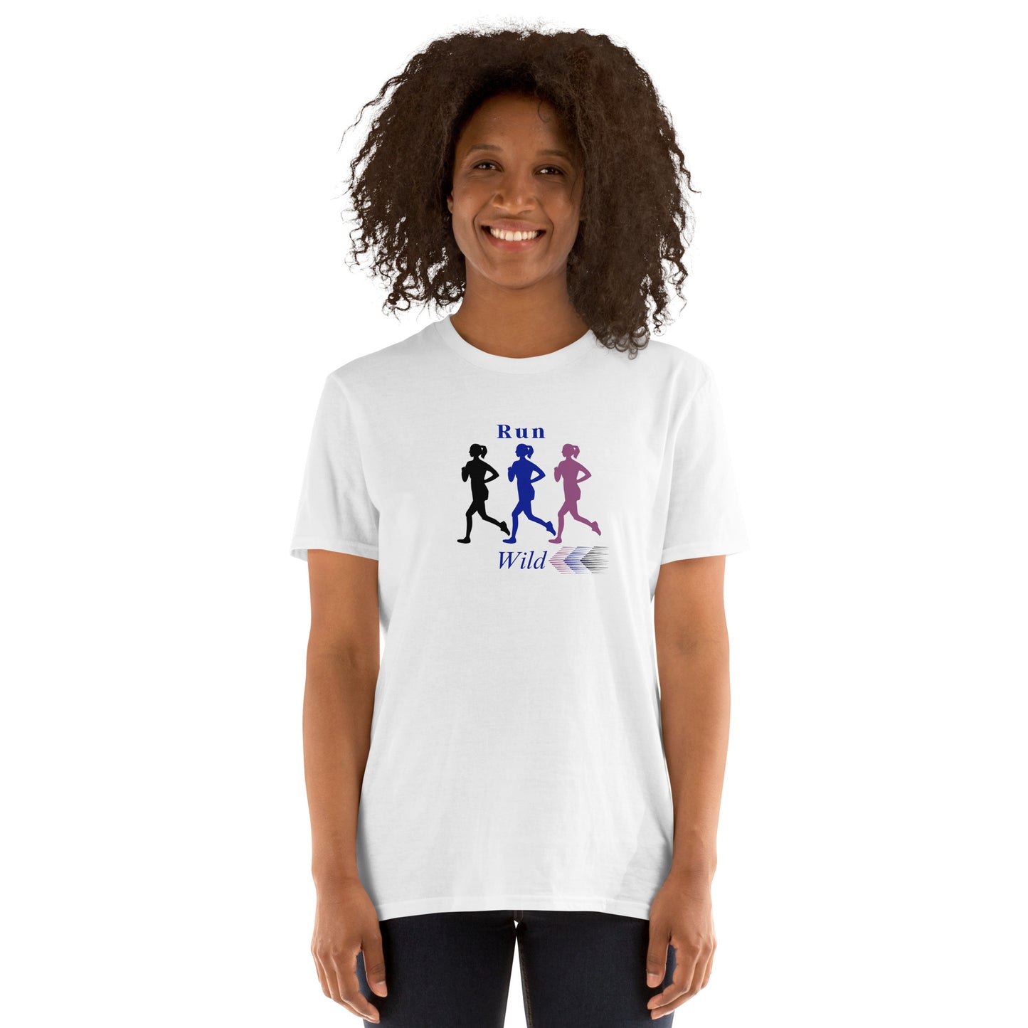 Run Wild Women's Running Tee by EraofInk