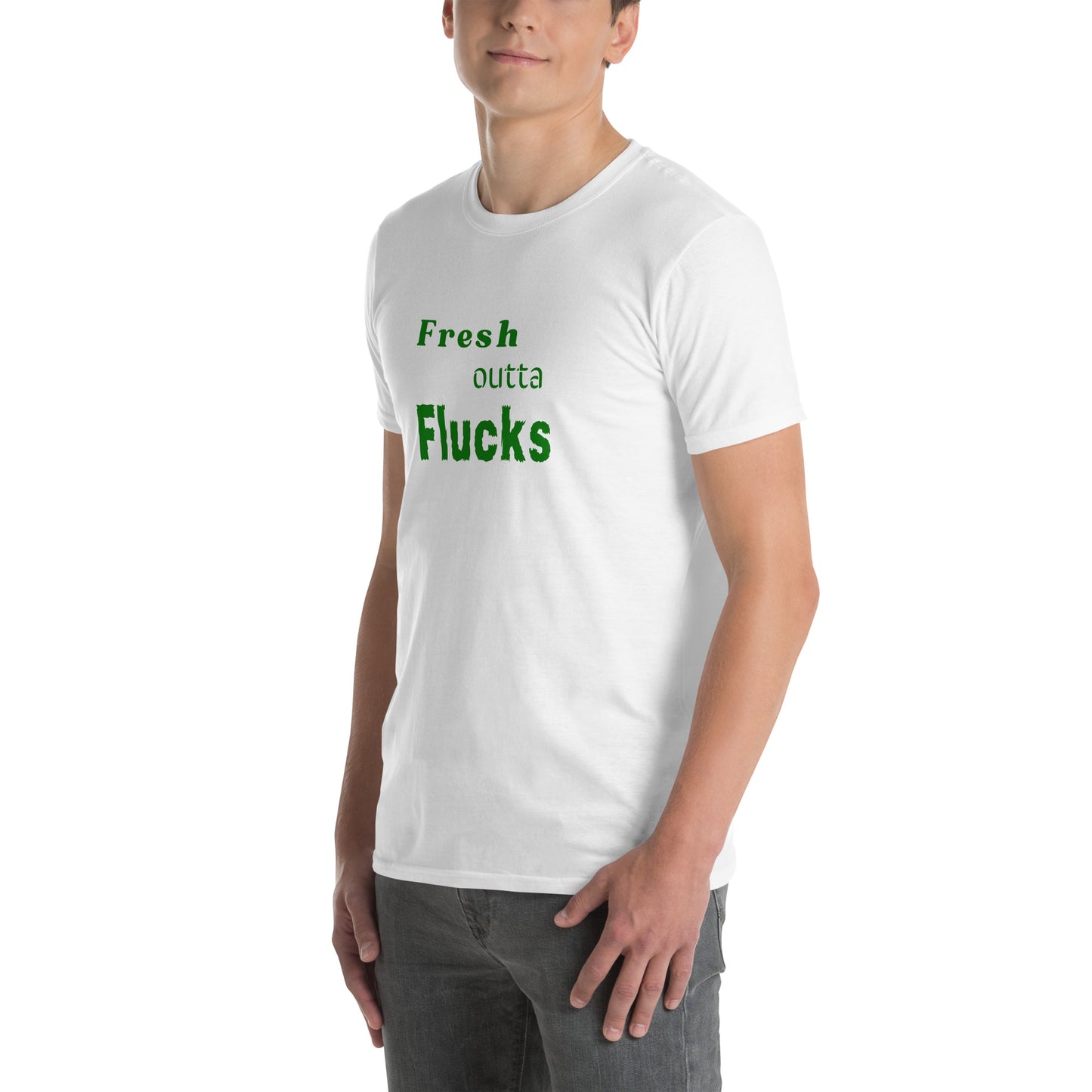 Fresh Outta Flucks Unisex Tee by EraofInk