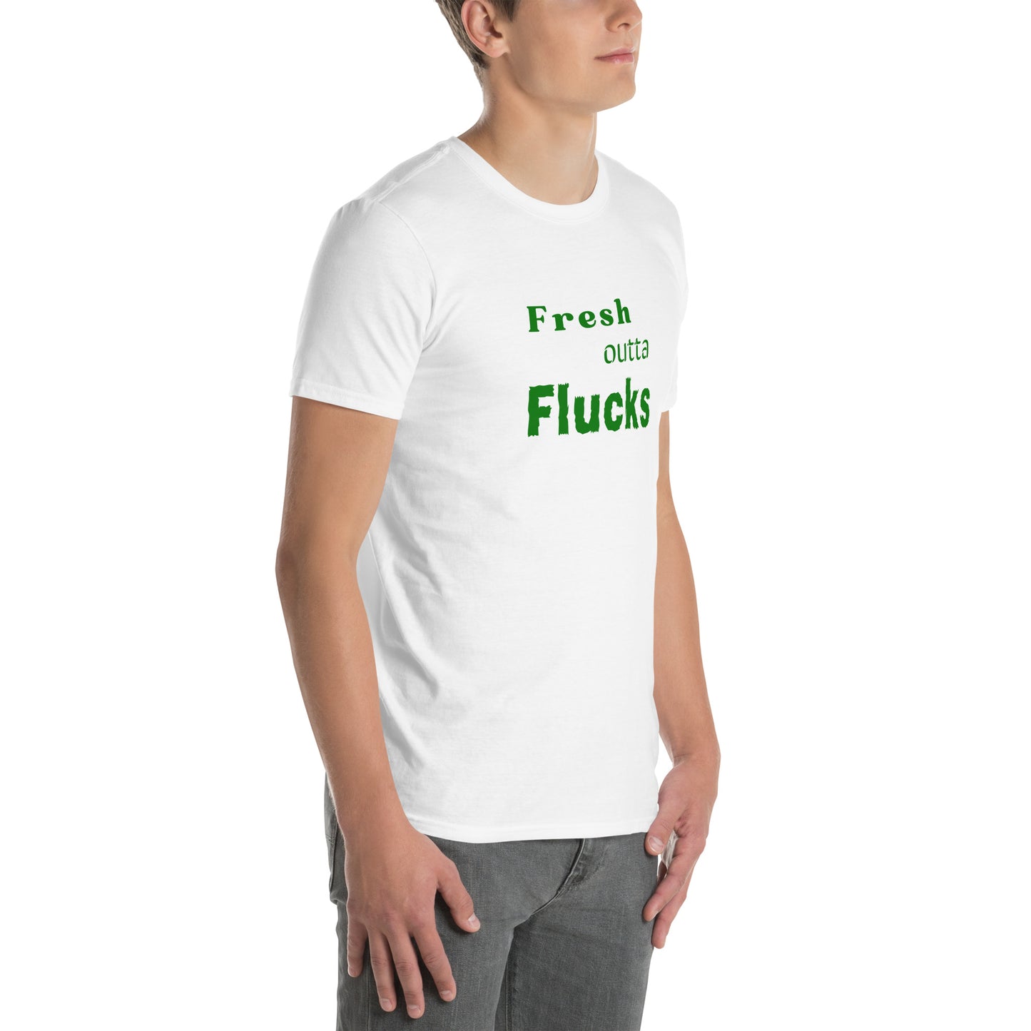 Fresh Outta Flucks Unisex Tee by EraofInk