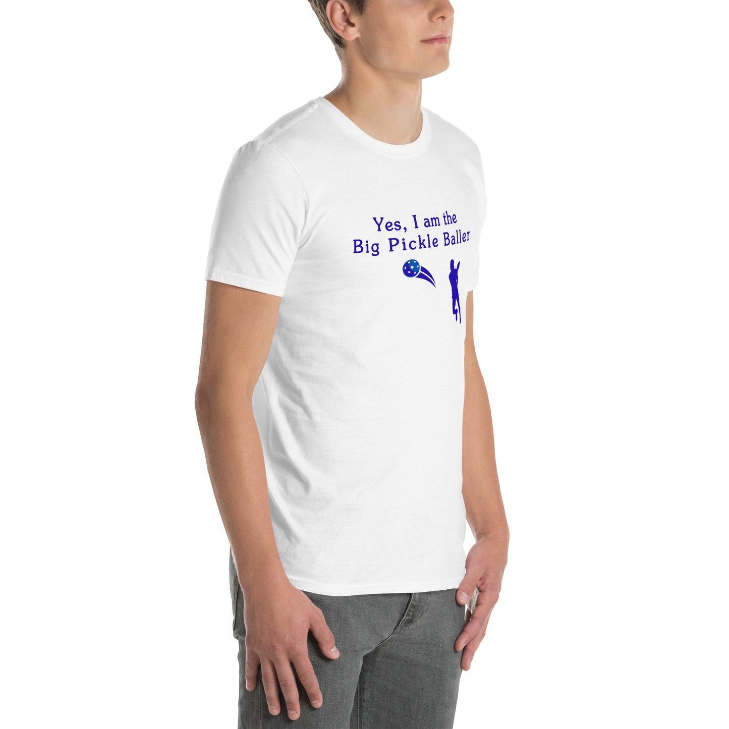 Yes, I am the Big Pickleballer Unisex Tee by EraofInk
