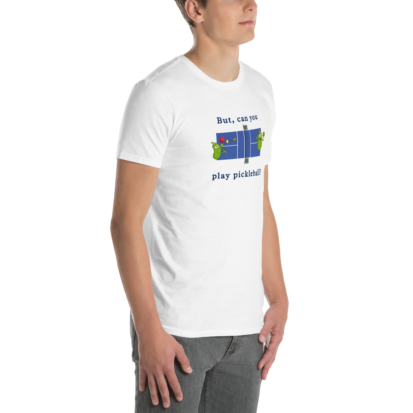 But Can You Play Pickleball ? Pickleball Unisex Tee by EraofInk