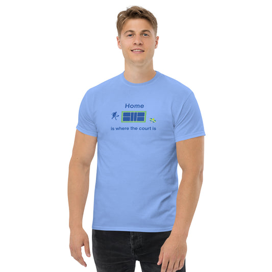 Home is Where the Court Is Unisex Classic Tee by EraofInk