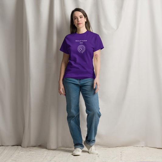 Motivational Tee Never Get Knocked Down Unisex Tee by EraofInk