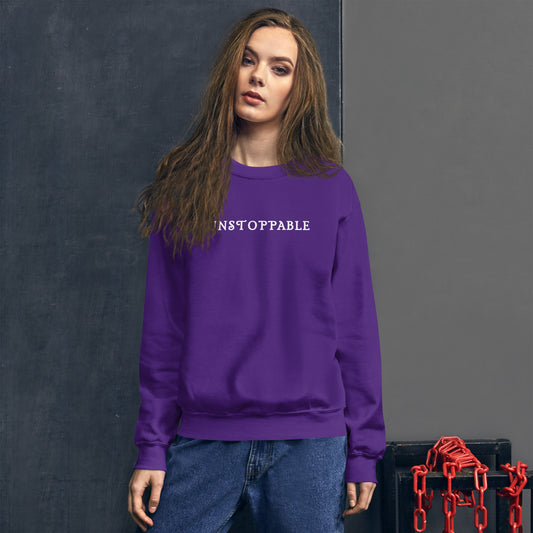 Unstoppable Unisex Sweatshirt by EraofInk