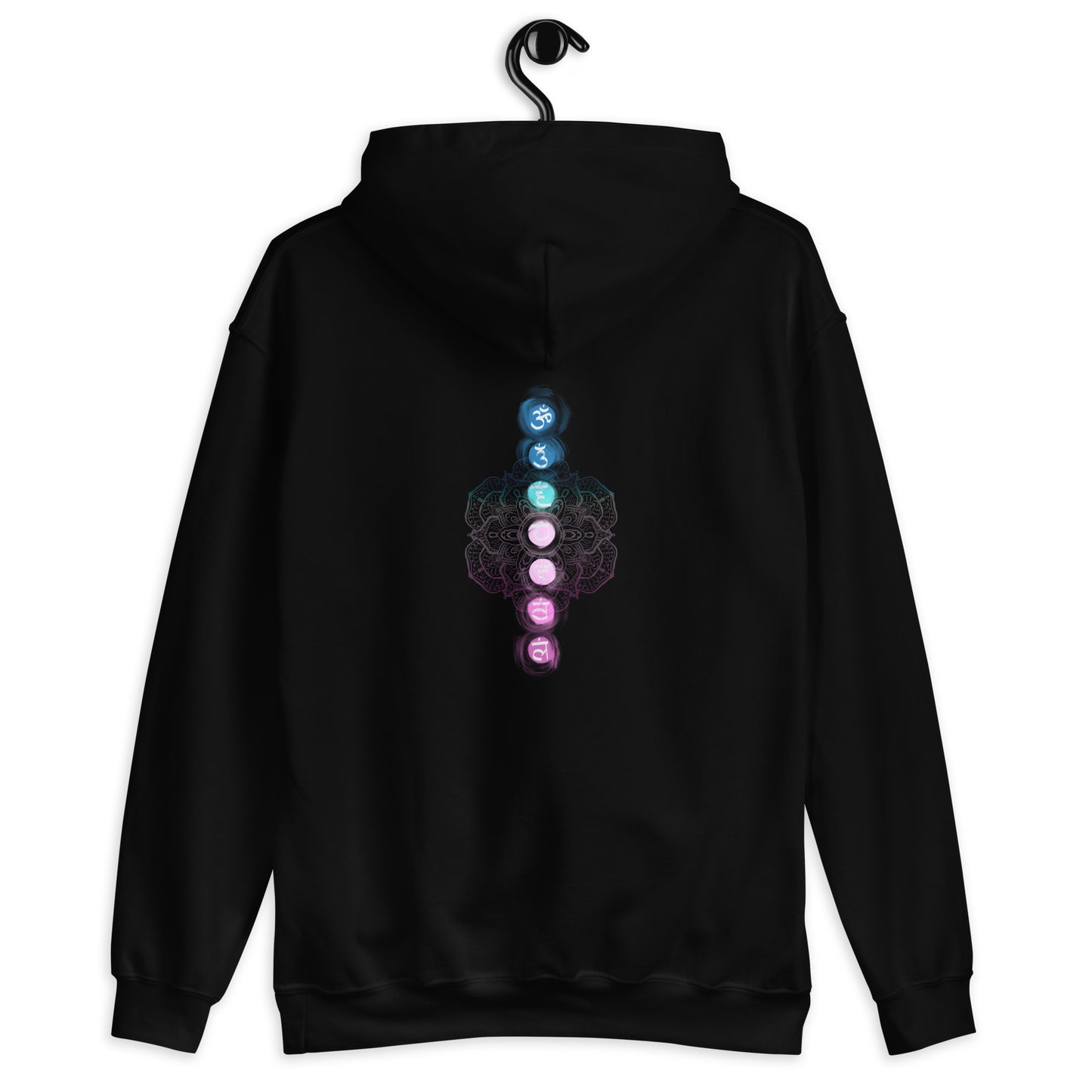 Third Eye Design with Semi Transparent Colors Unisex Hoodie by EraofInk