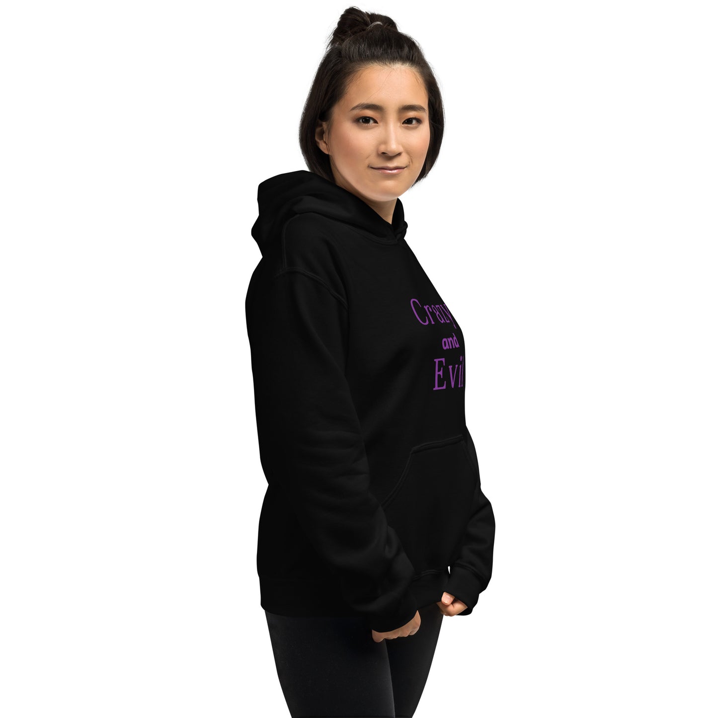 Crazy and Evil - Unisex Hoodie - by RecreatingKrista