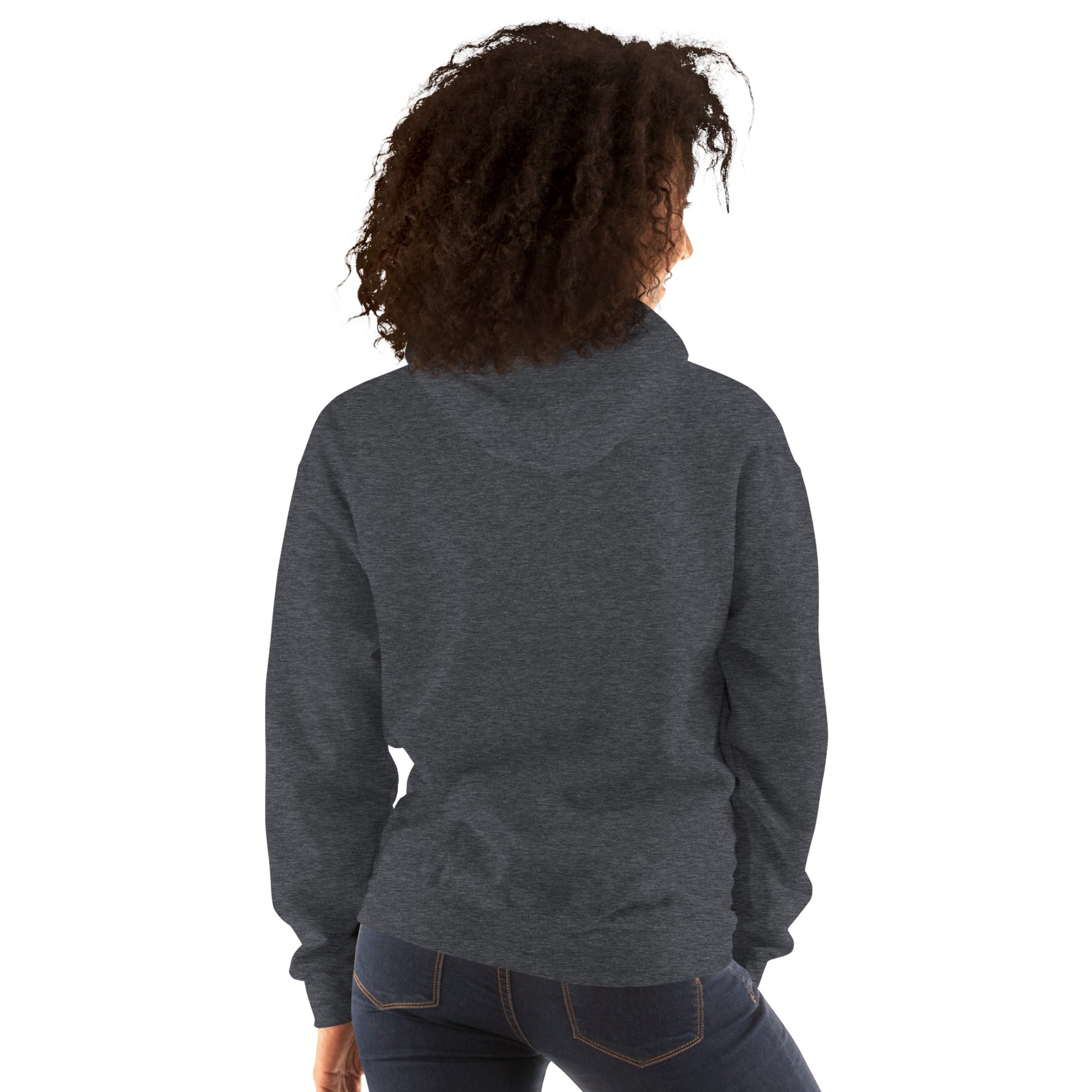 Halftime Queen Football Cheer for Orange & Teal Unisex Hoodie by EraofInk