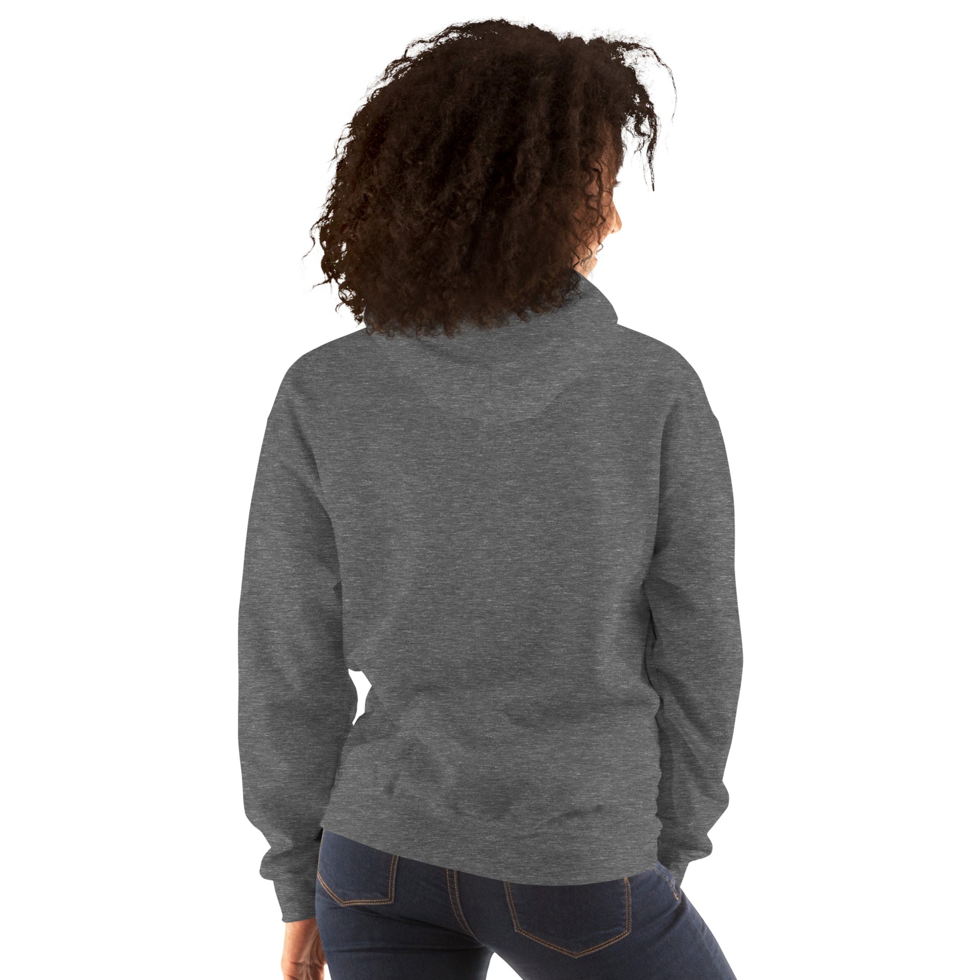 Halftime Queen Football Cheer for Orange & Teal Unisex Hoodie by EraofInk