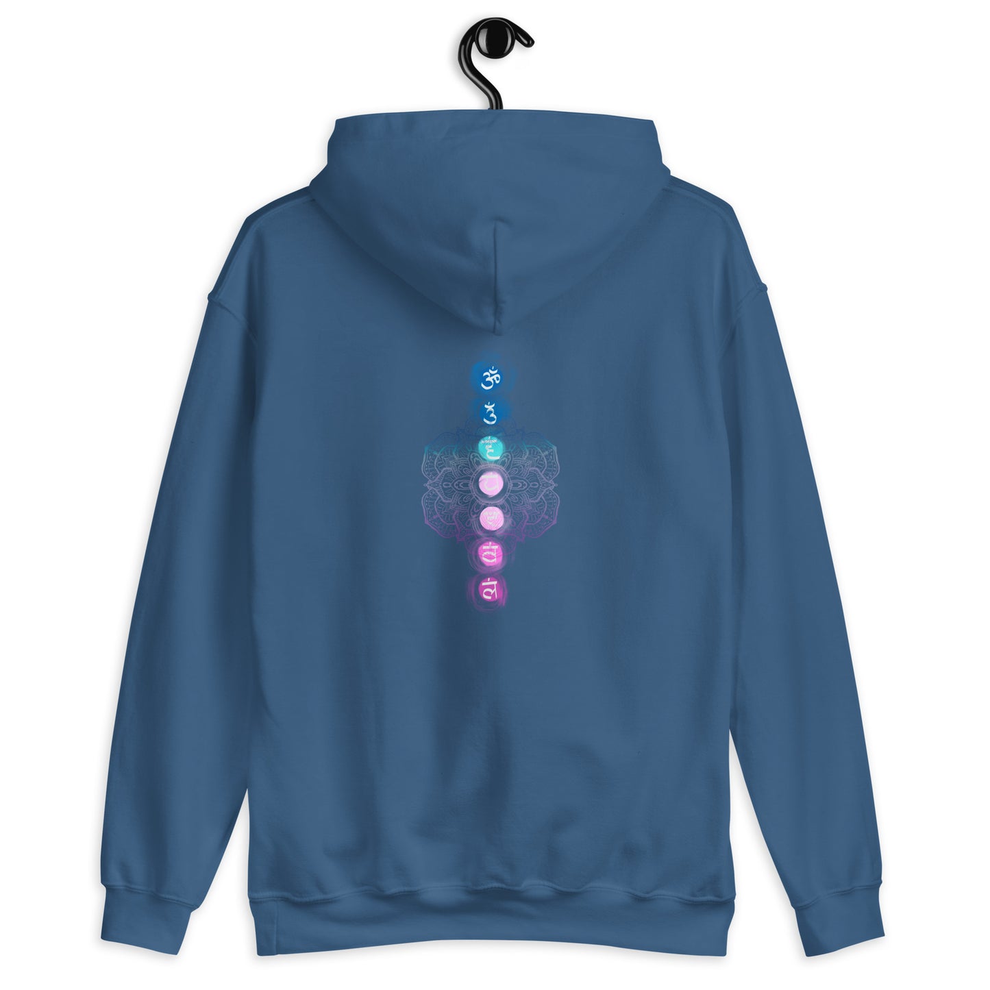 Third Eye Design with Semi Transparent Colors Unisex Hoodie by EraofInk