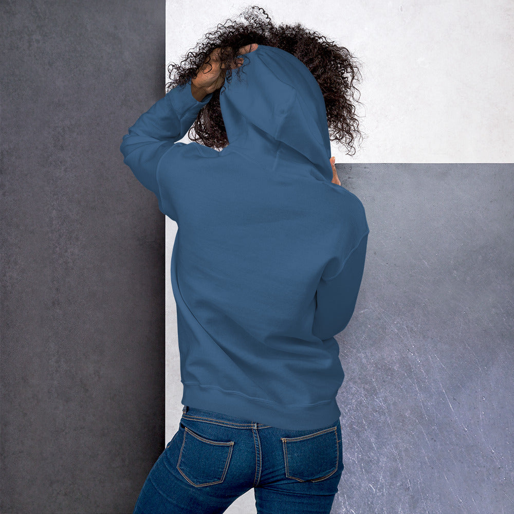 Football Mom Proud Mom of Football Player Unisex Hoodie by EraofInk