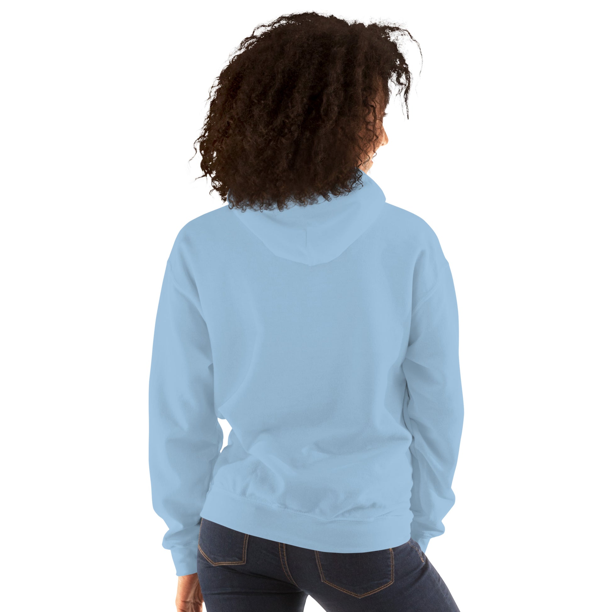 Halftime Queen Football Cheer for Orange & Teal Unisex Hoodie by EraofInk