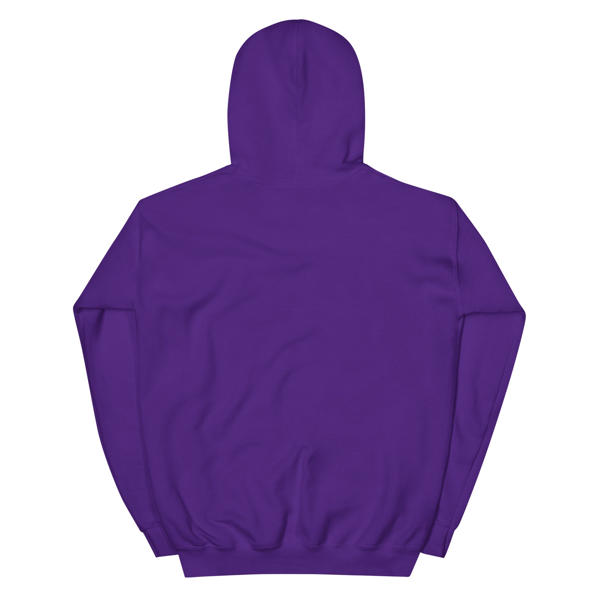 Halftime Queen Football Cheer for Orange & Purple Unisex Hoodie by EraofInk