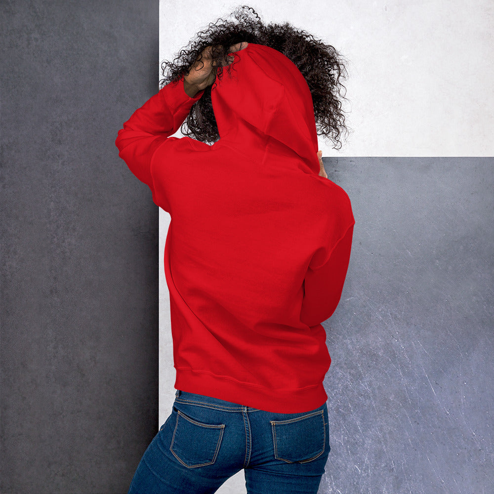 Football Mom Proud Mom of Football Player Unisex Hoodie by EraofInk