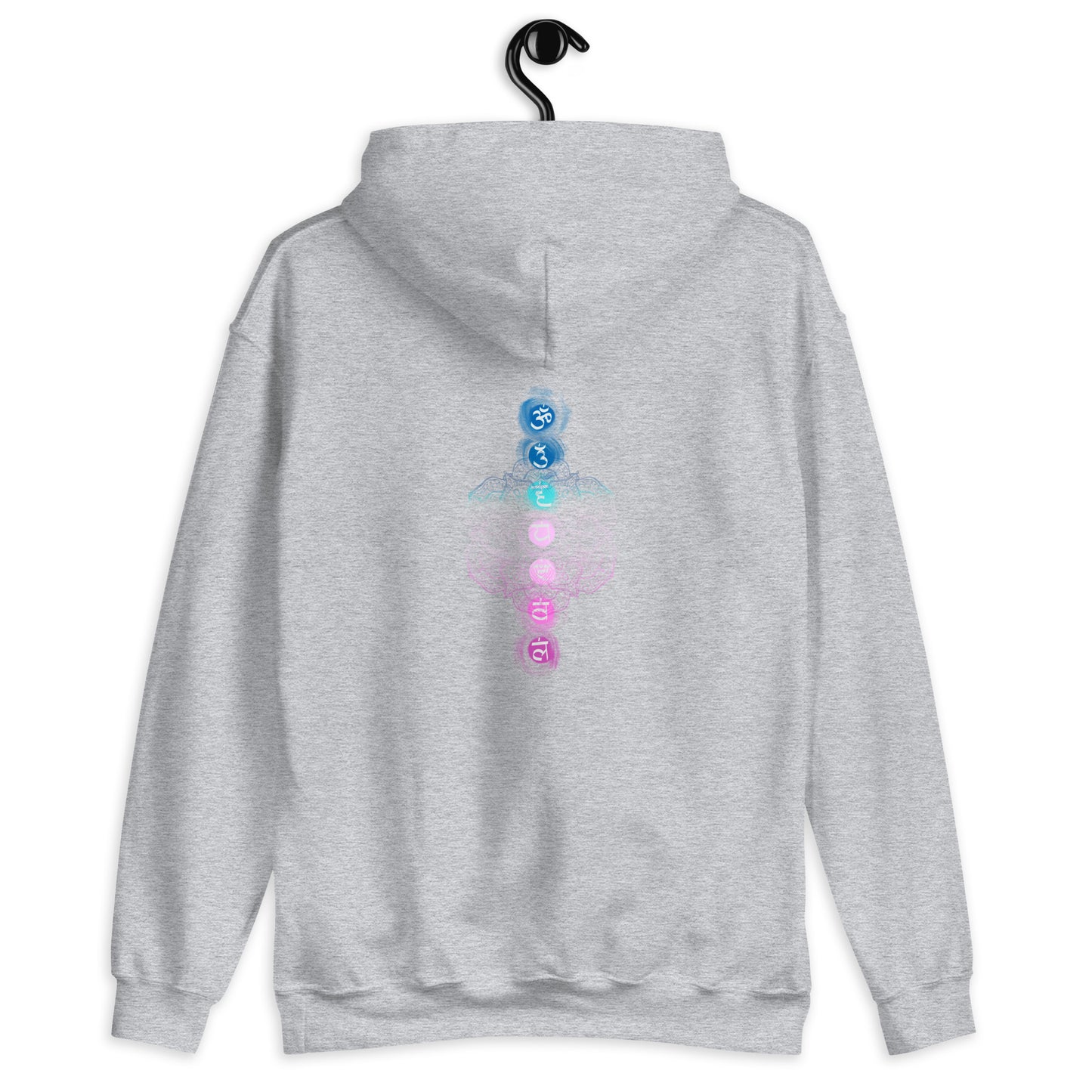 Third Eye Design with Semi Transparent Colors Unisex Hoodie by EraofInk