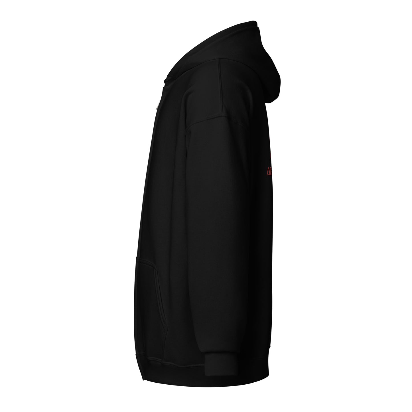 This is My Cardigan (with scroll heart) Unisex Heavy Blend Zip Hoodie by EraofInk