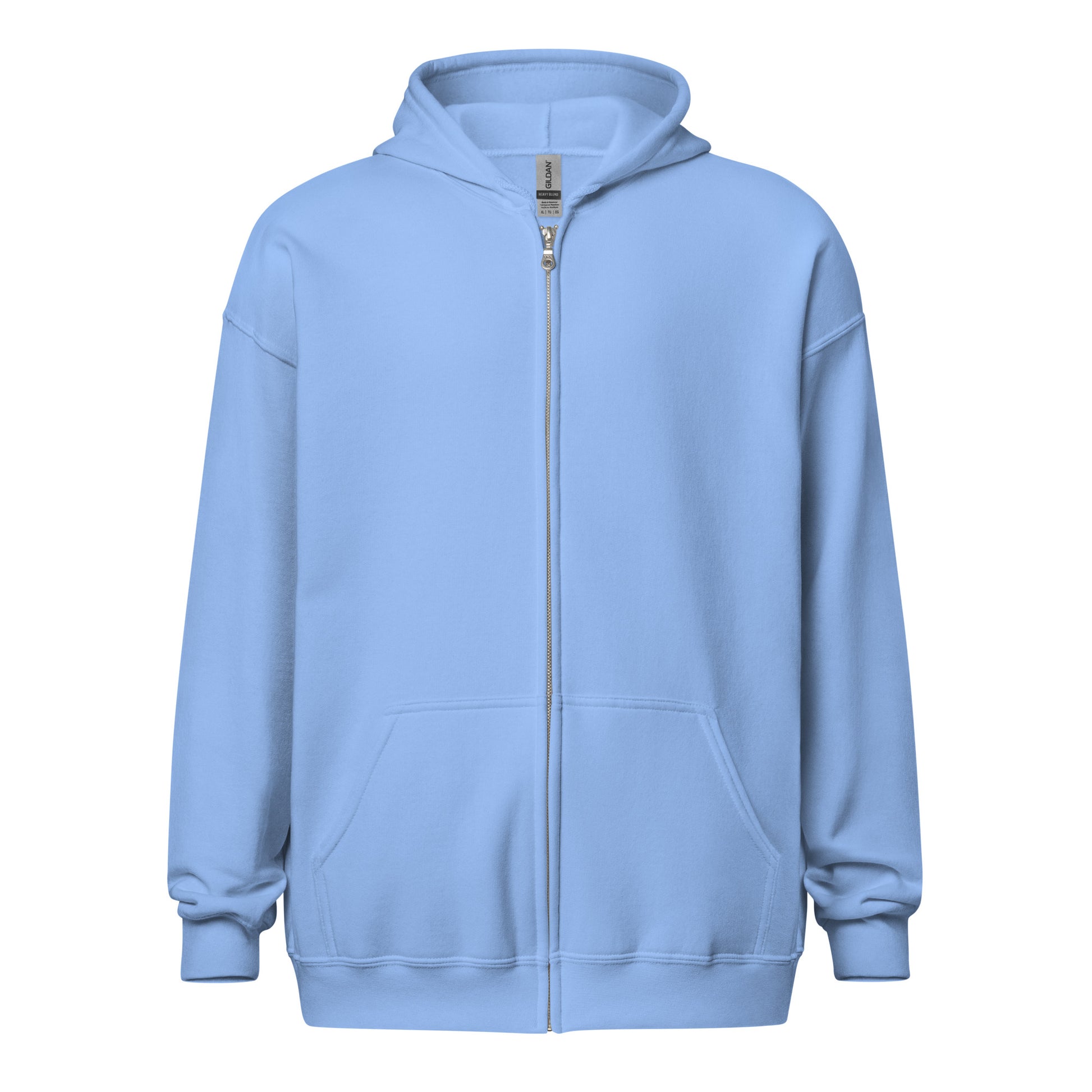 This is My Cardigan (with scroll heart) Unisex Heavy Blend Zip Hoodie by EraofInk