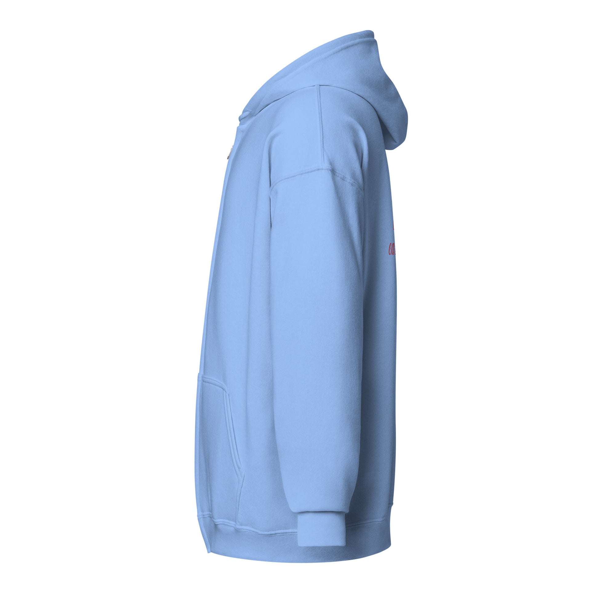 This is My Cardigan (with scroll heart) Unisex Heavy Blend Zip Hoodie by EraofInk