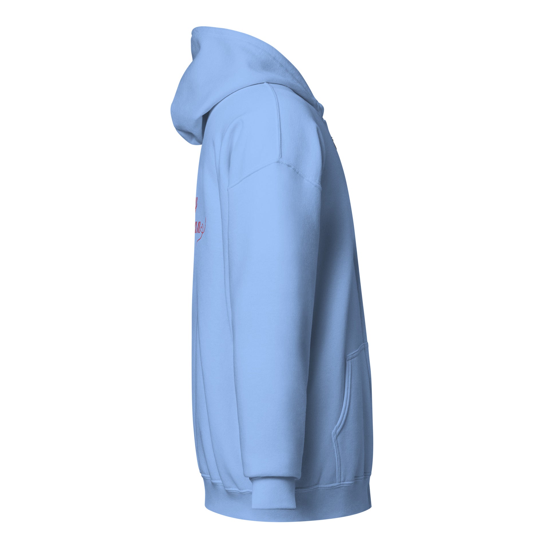 This is My Cardigan (with scroll heart) Unisex Heavy Blend Zip Hoodie by EraofInk