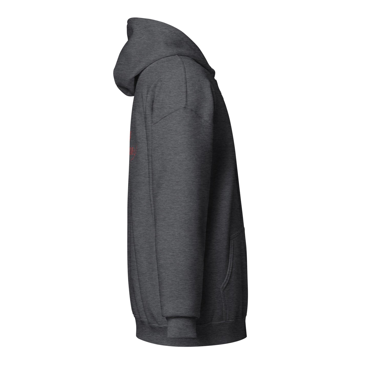This is My Cardigan (with scroll heart) Unisex Heavy Blend Zip Hoodie by EraofInk