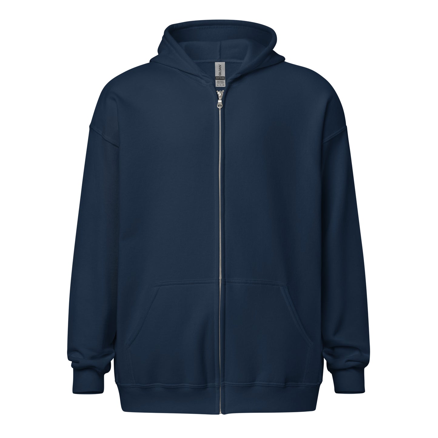 This is My Cardigan (with scroll heart) Unisex Heavy Blend Zip Hoodie by EraofInk