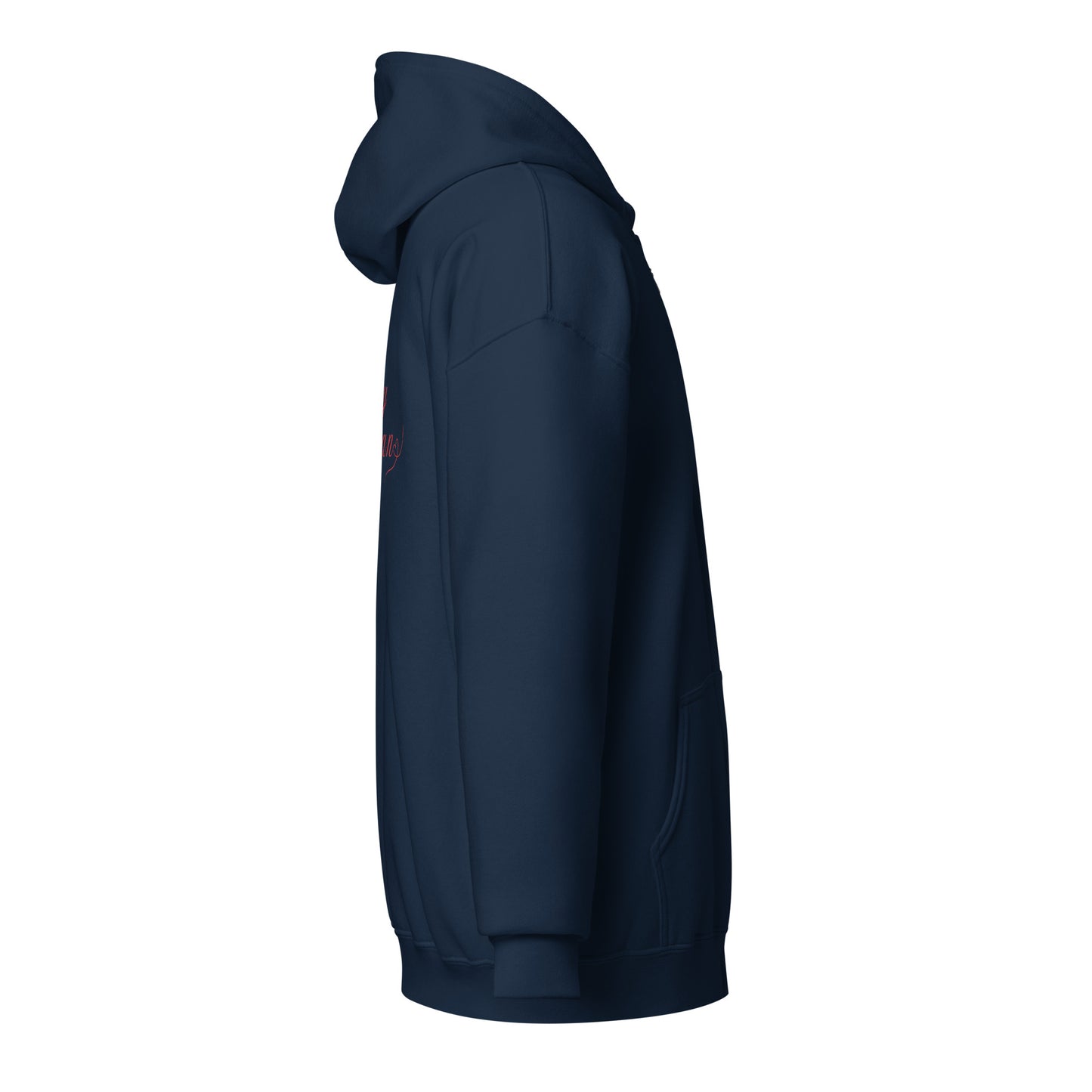 This is My Cardigan (with scroll heart) Unisex Heavy Blend Zip Hoodie by EraofInk