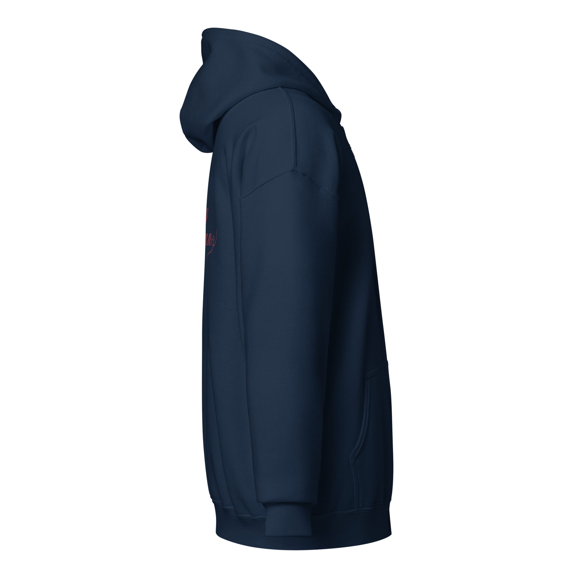This is My Cardigan (with scroll heart) Unisex Heavy Blend Zip Hoodie by EraofInk