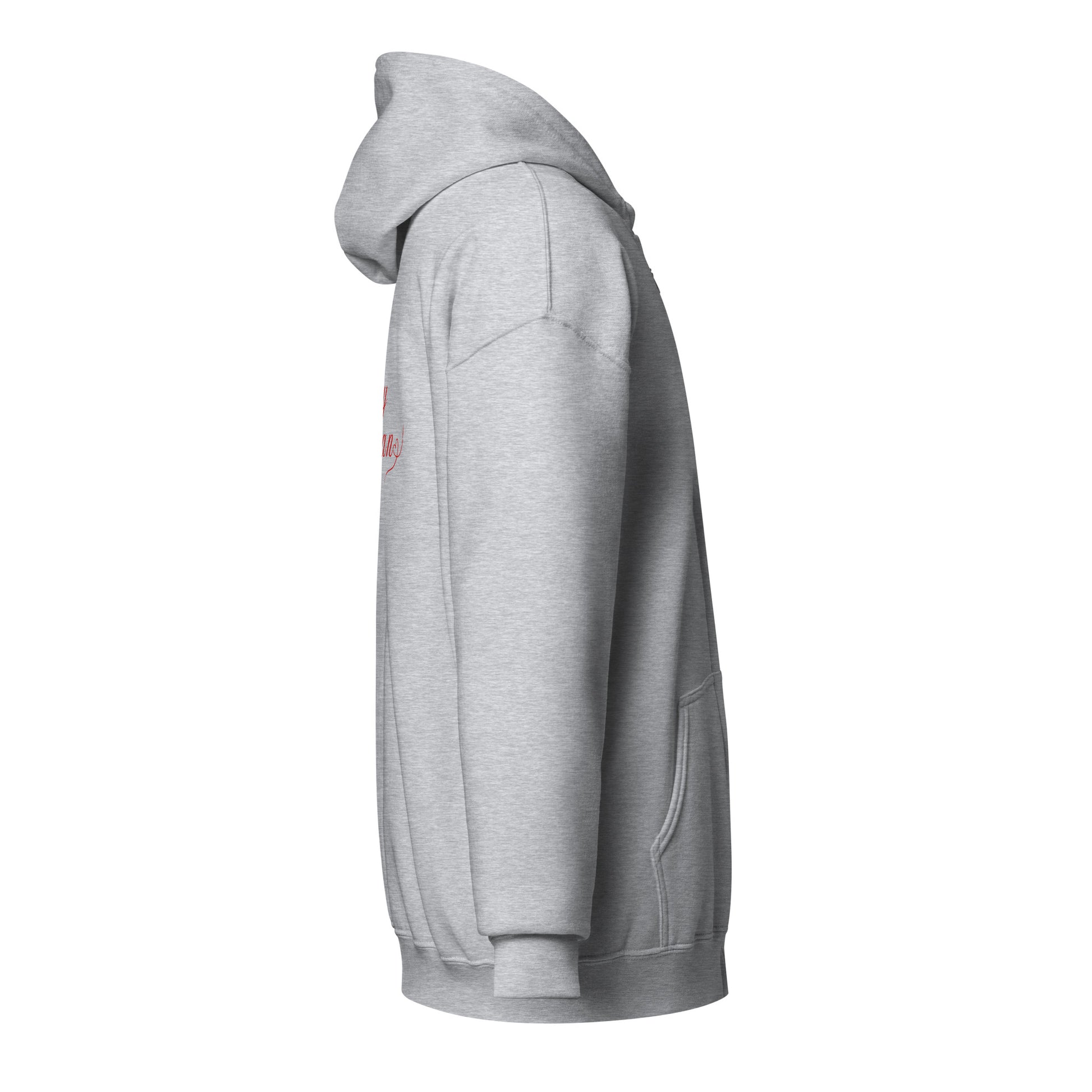 This is My Cardigan (with scroll heart) Unisex Heavy Blend Zip Hoodie by EraofInk
