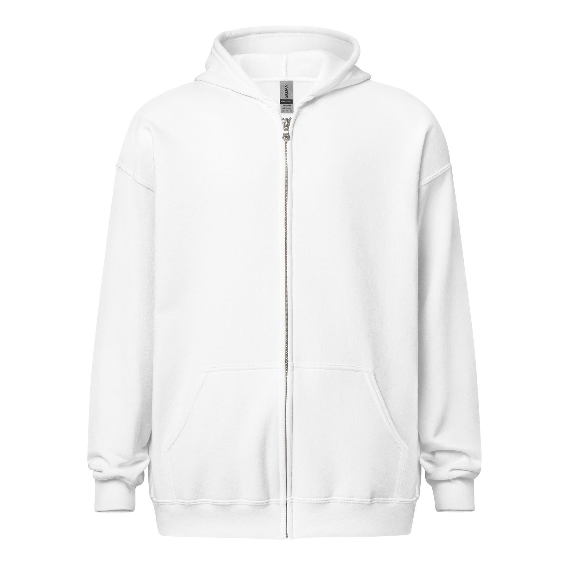This is My Cardigan (with scroll heart) Unisex Heavy Blend Zip Hoodie by EraofInk