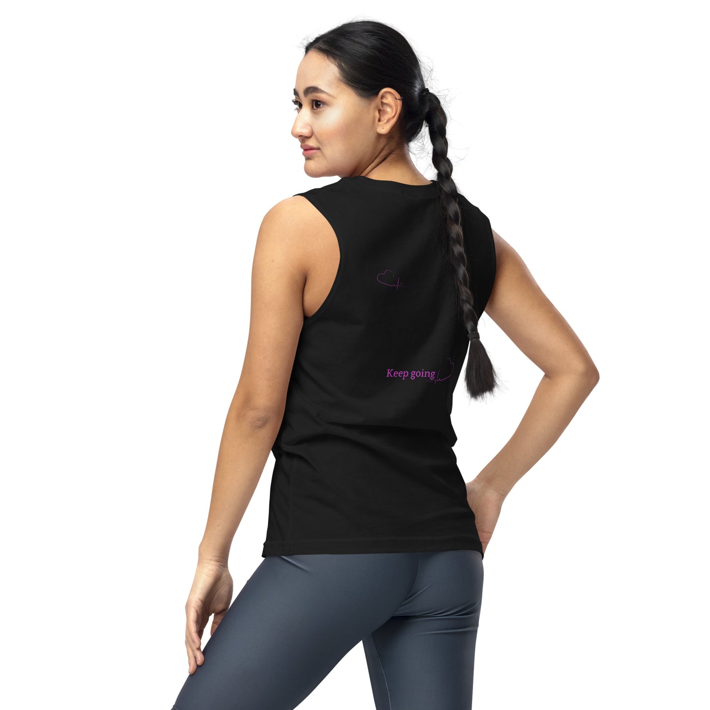 Cardio-Addict Muscle Shirt by EraofInk