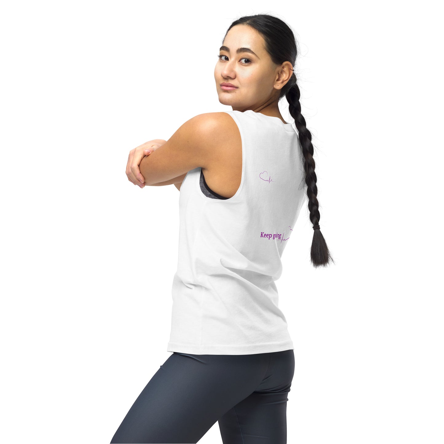 Cardio-Addict Muscle Shirt by EraofInk