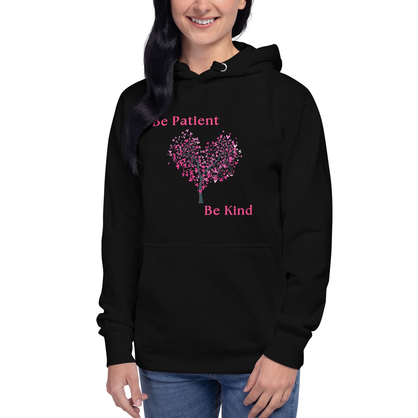 Be Patient Be Kind Unisex Hoodie by RecreatingKrista