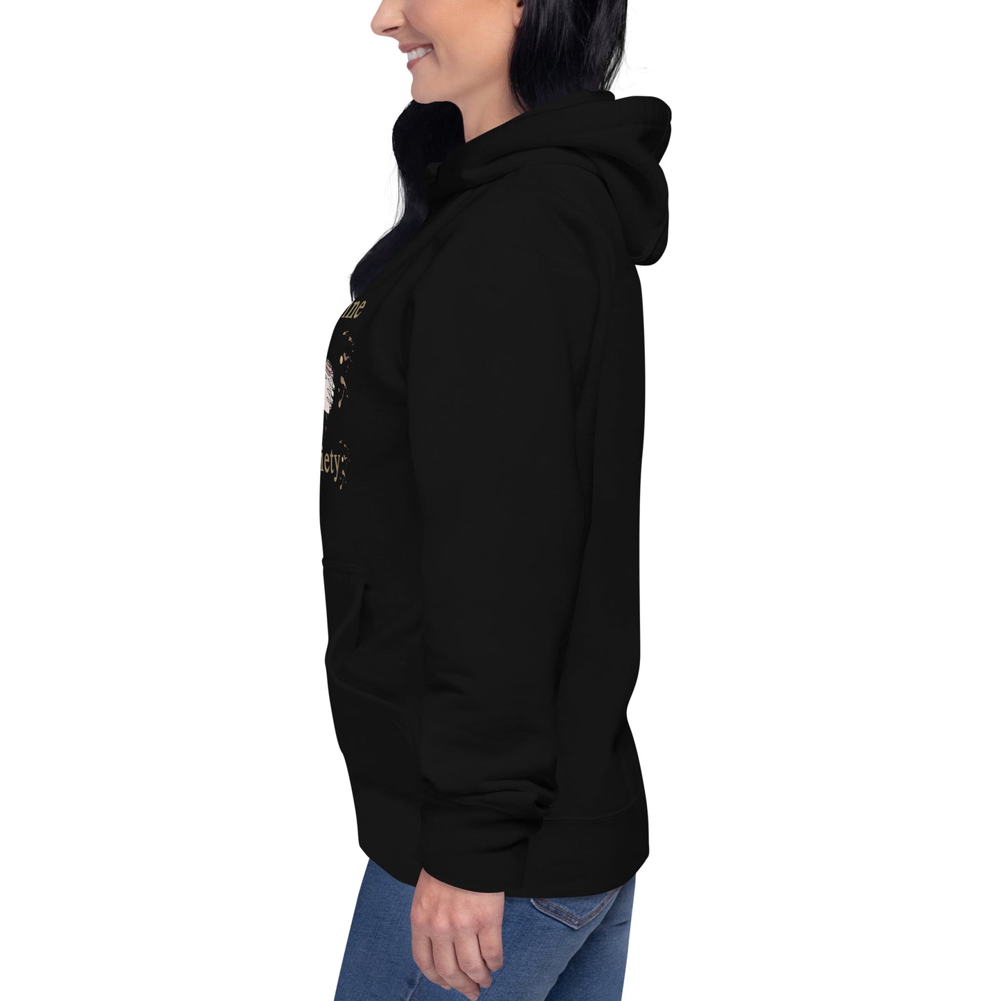 50% Caffeine 50% Anxiety Unisex Hoodie by EraofInk