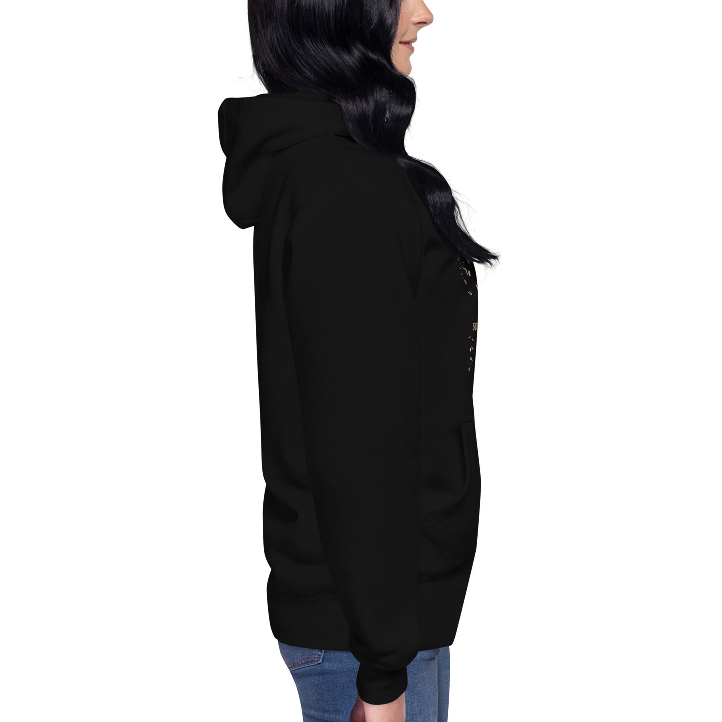 50% Caffeine 50% Anxiety Unisex Hoodie by EraofInk