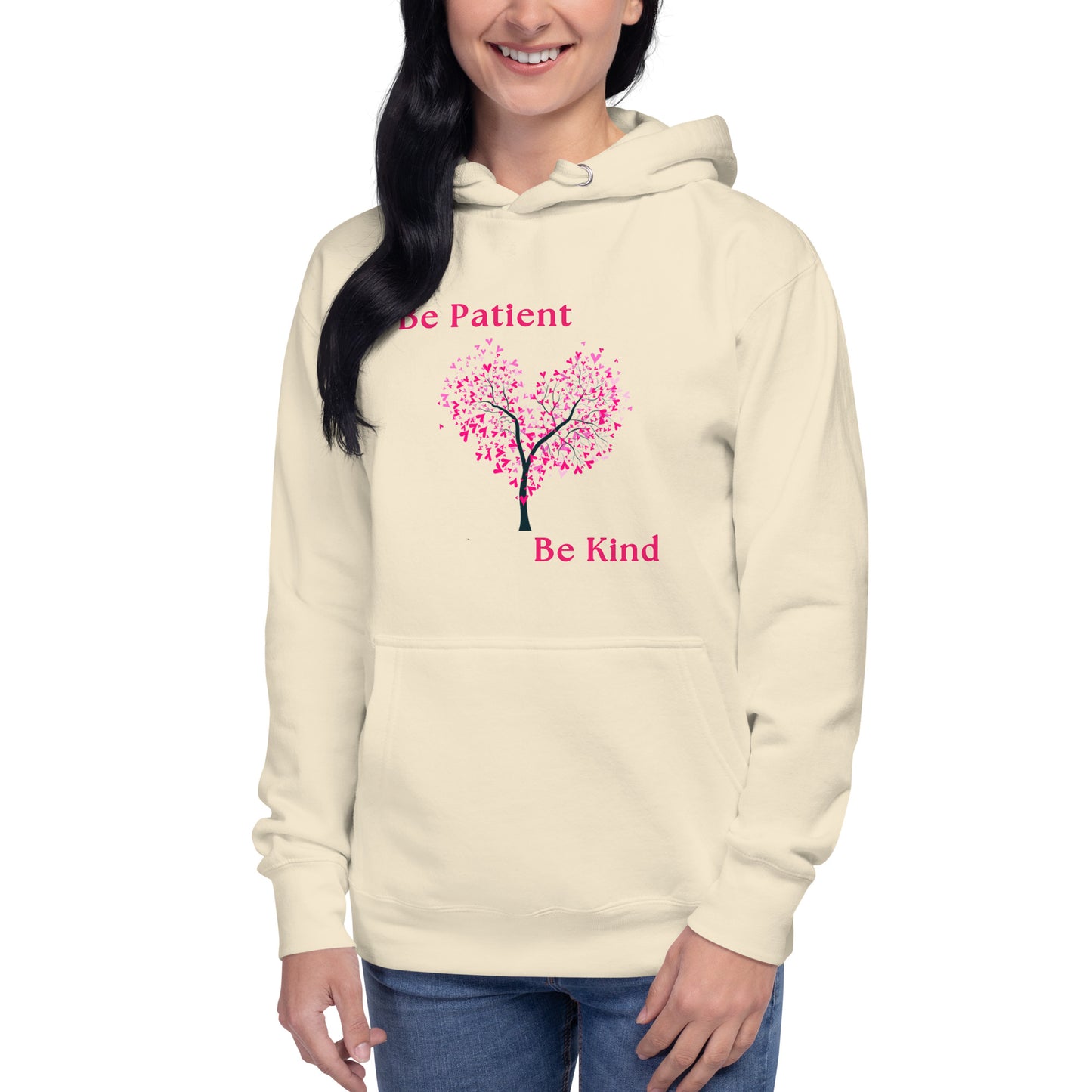 Be Patient Be Kind Unisex Hoodie by RecreatingKrista