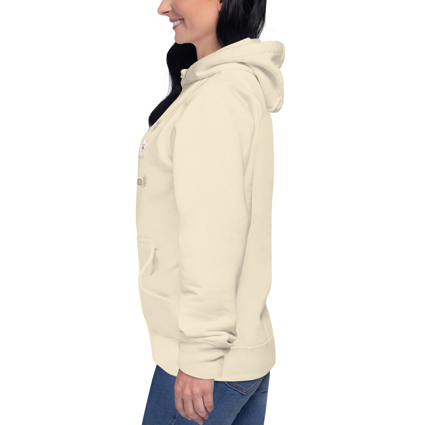 Childless Cat Lady & Proud Unisex Hoodie by EraofInk
