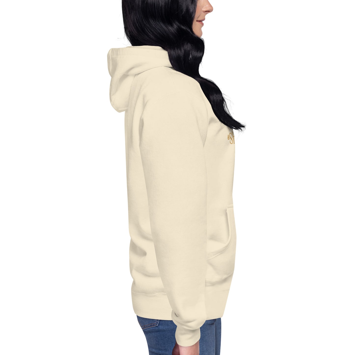 Shimmer UNIQUE TRENDY Design MUST SEE Back Side Unisex Hoodie by EraofInk