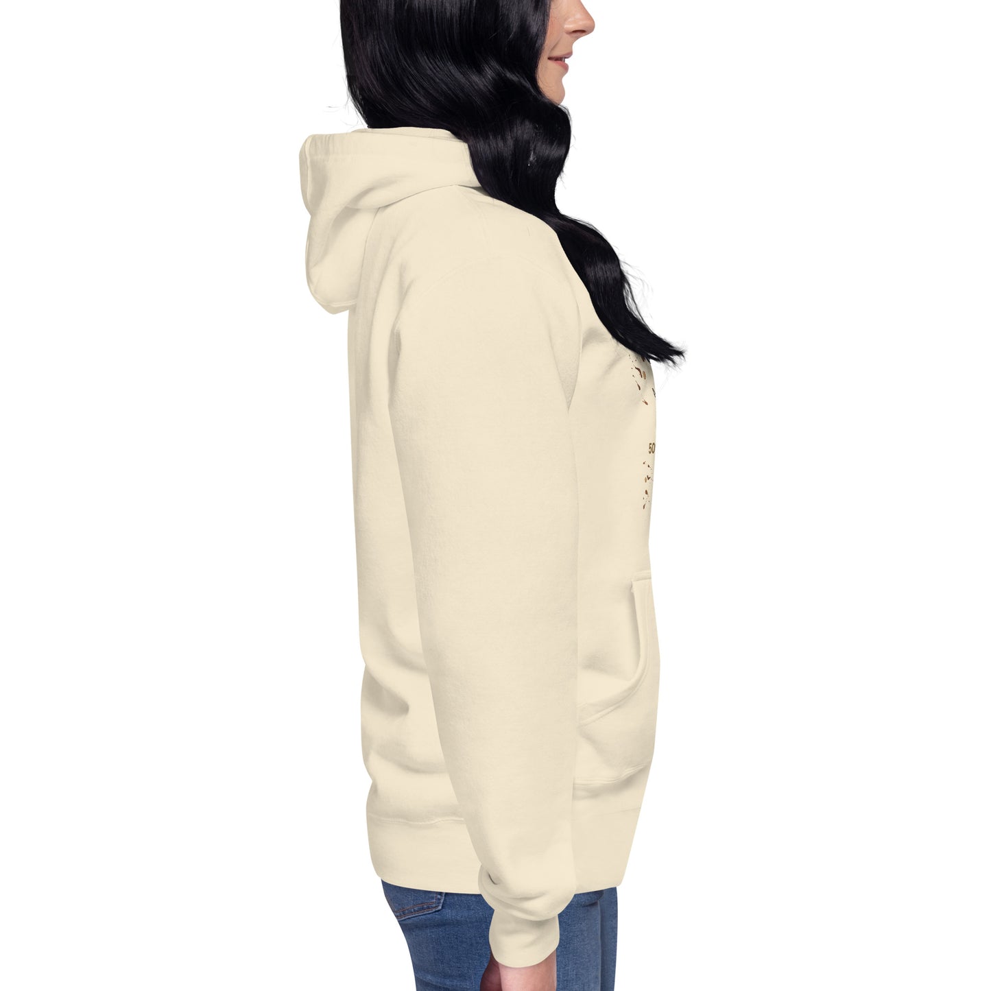 50% Caffeine 50% Anxiety Unisex Hoodie by EraofInk