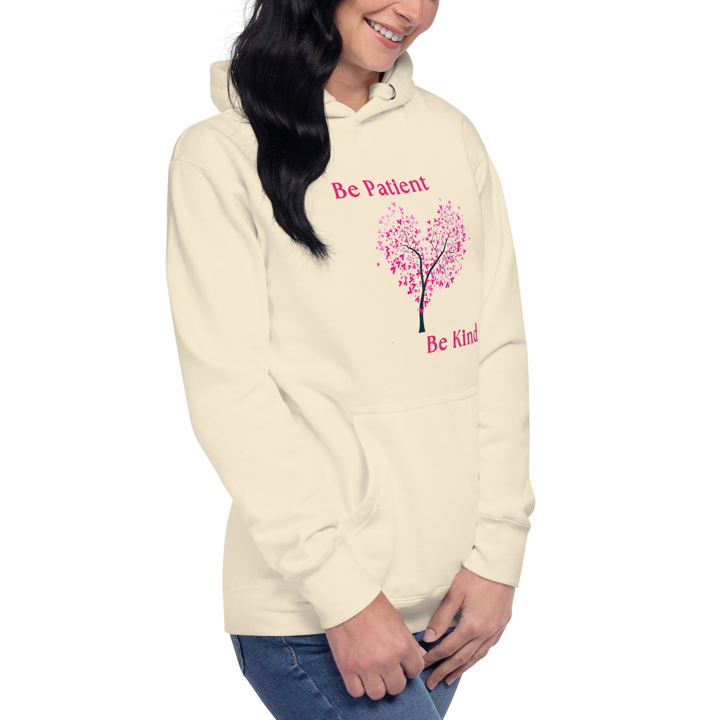 Be Patient Be Kind Unisex Hoodie by RecreatingKrista
