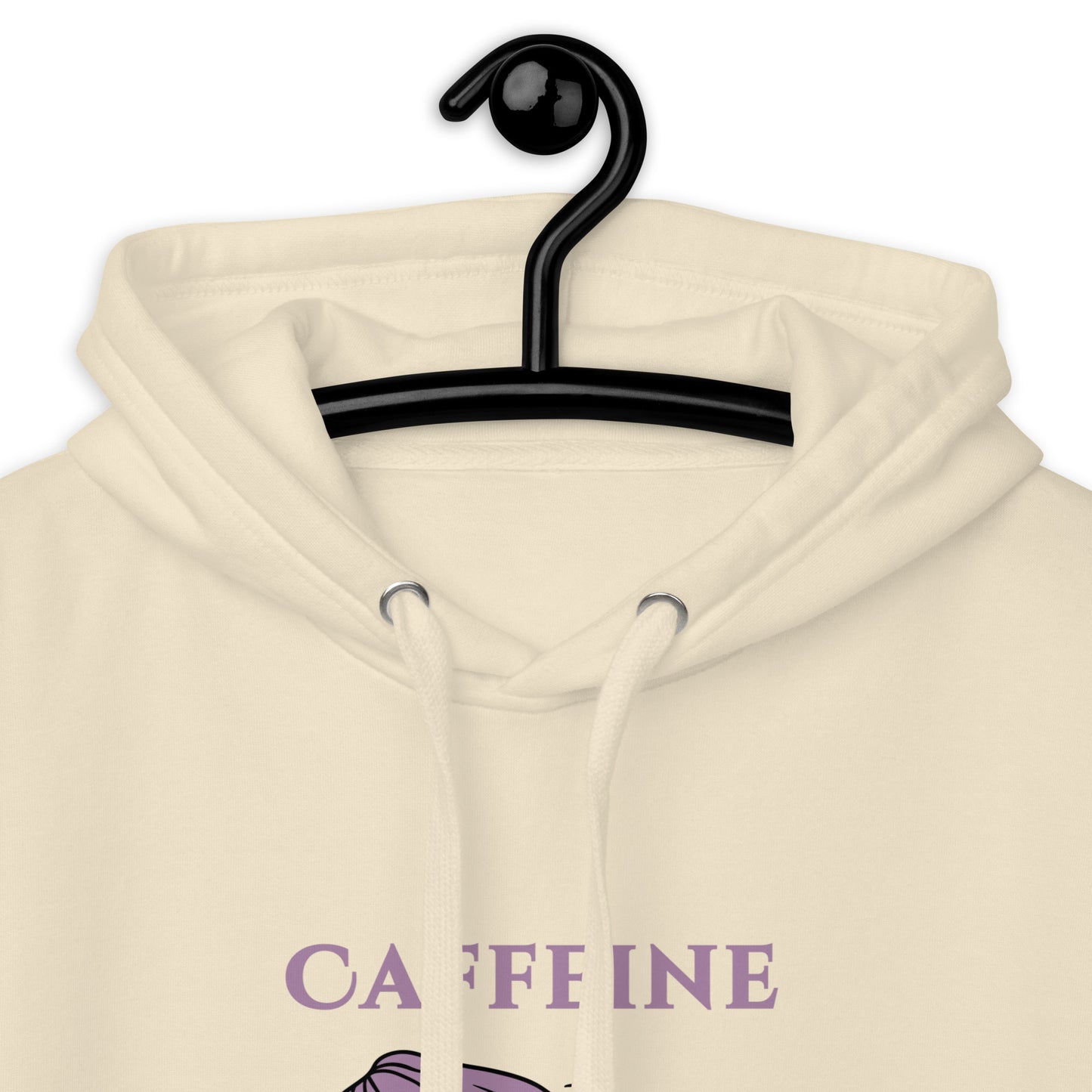 Caffeine Brings Me Happiness Unisex Hoodie by EraofInk
