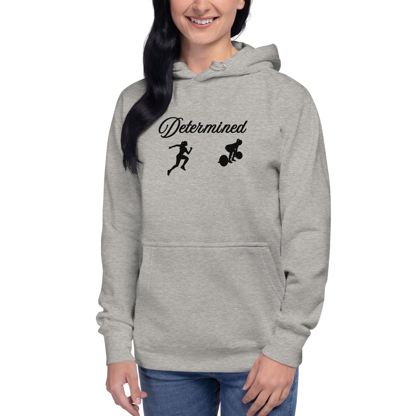 Determined Women's Fitness Hoodie by EraofInk