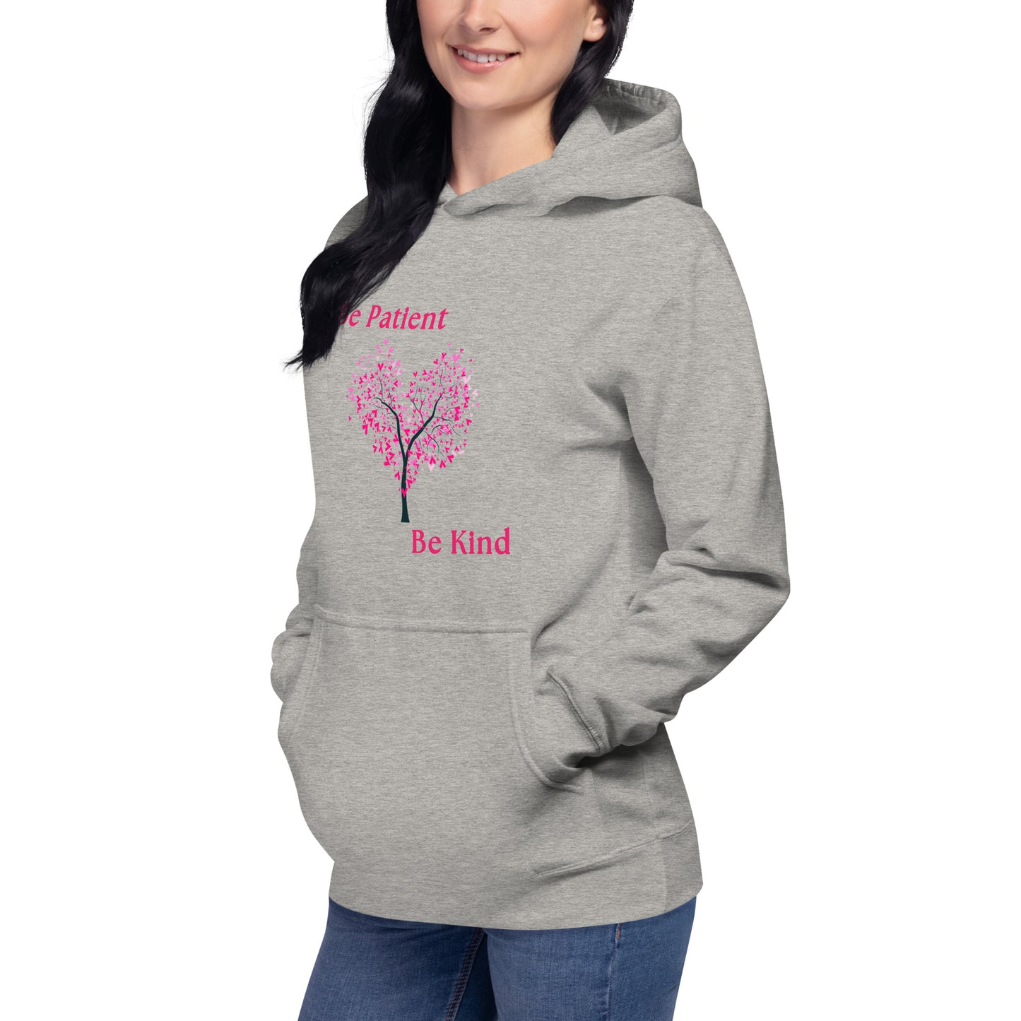 Be Patient Be Kind Unisex Hoodie by RecreatingKrista