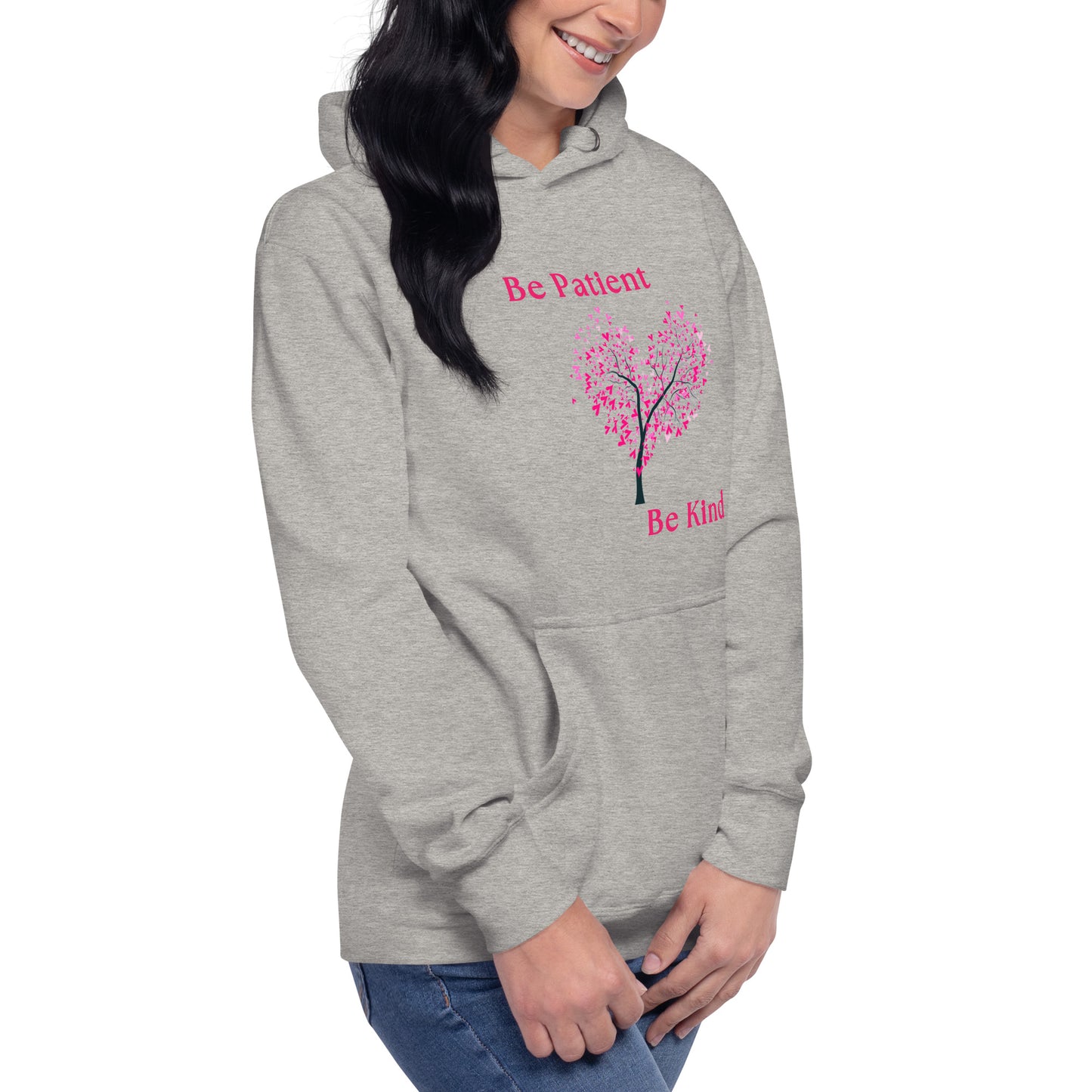 Be Patient Be Kind Unisex Hoodie by RecreatingKrista