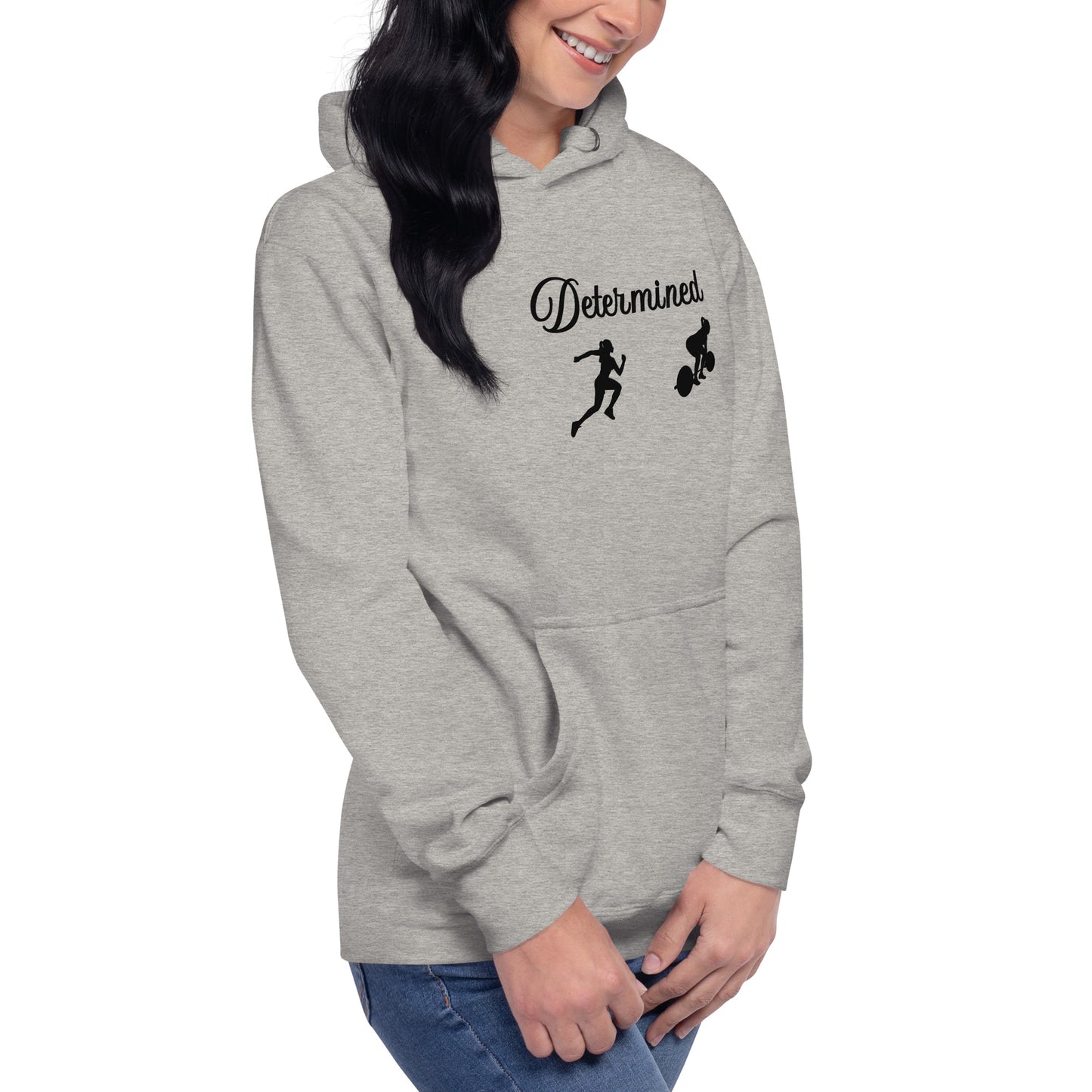 Determined Women's Fitness Hoodie by EraofInk