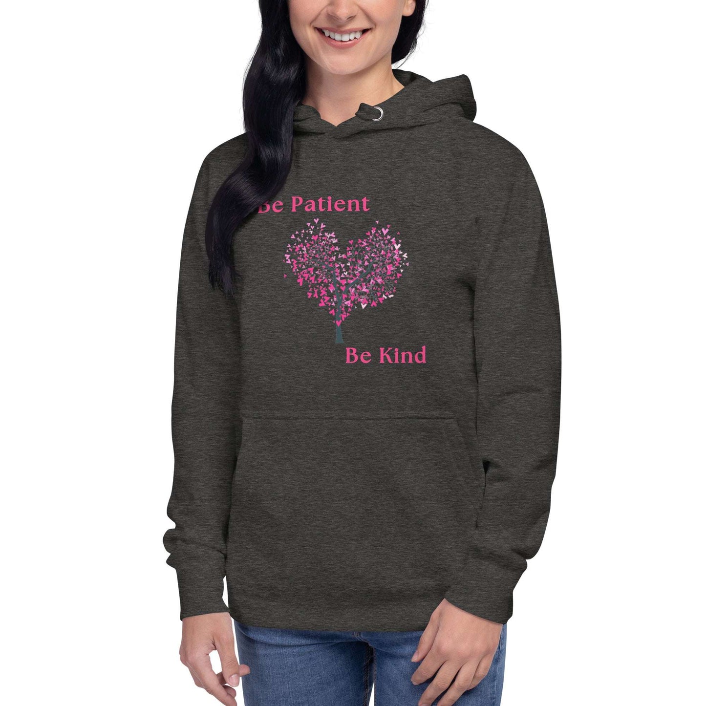 Be Patient Be Kind Unisex Hoodie by RecreatingKrista