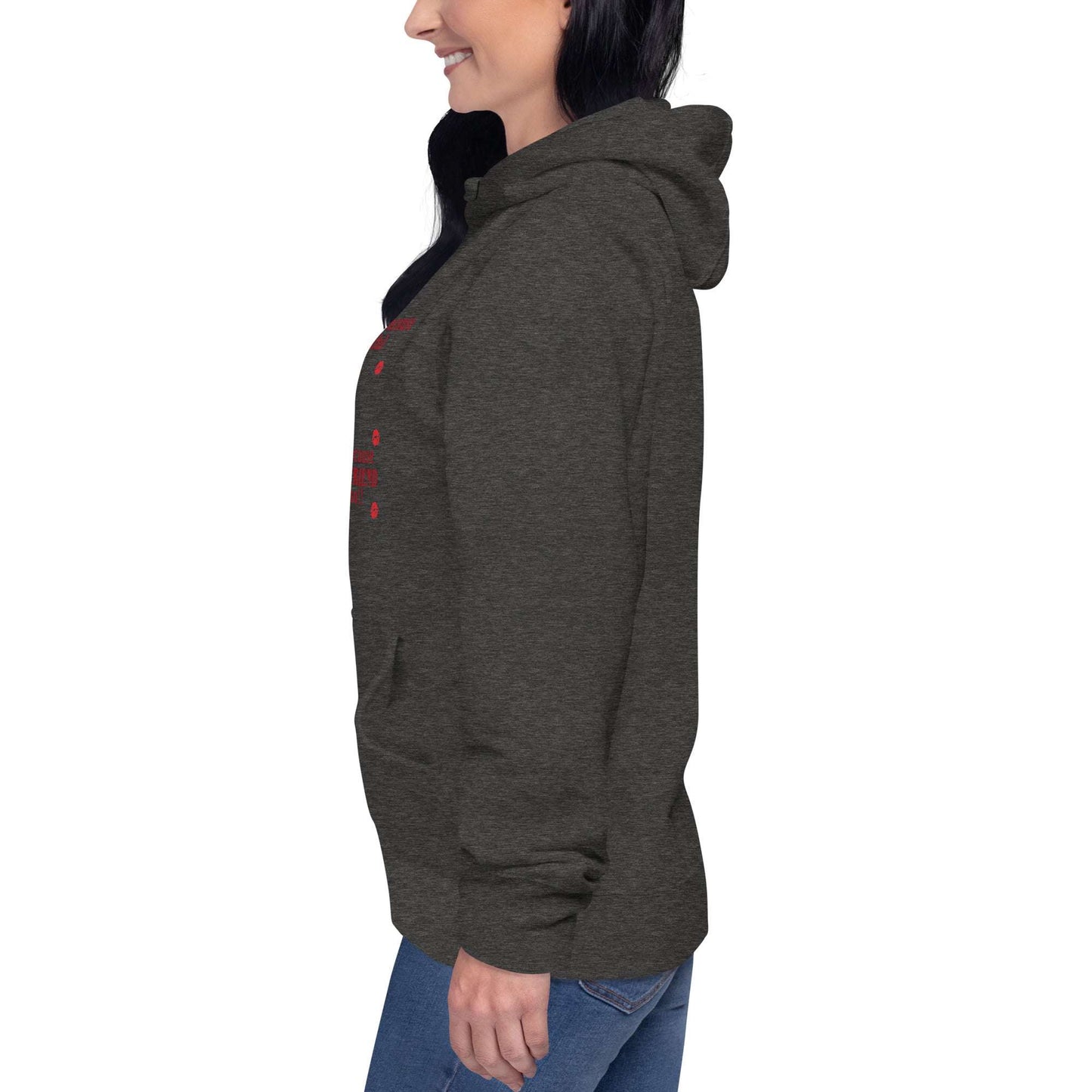 Don't Hate Me Because I'm Beautiful Hate Me Because Your Boyfriend Thinks So Unisex Hoodie by EraofInk