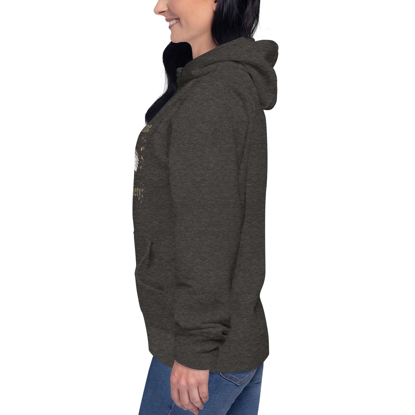 50% Caffeine 50% Anxiety Unisex Hoodie by EraofInk