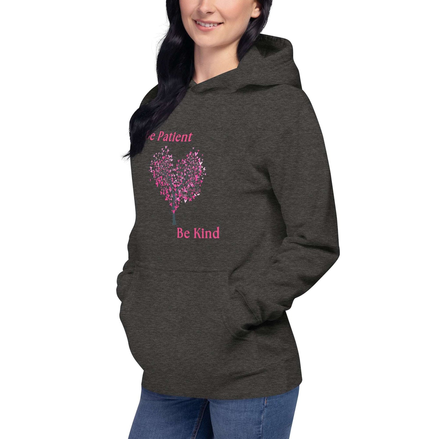 Be Patient Be Kind Unisex Hoodie by RecreatingKrista