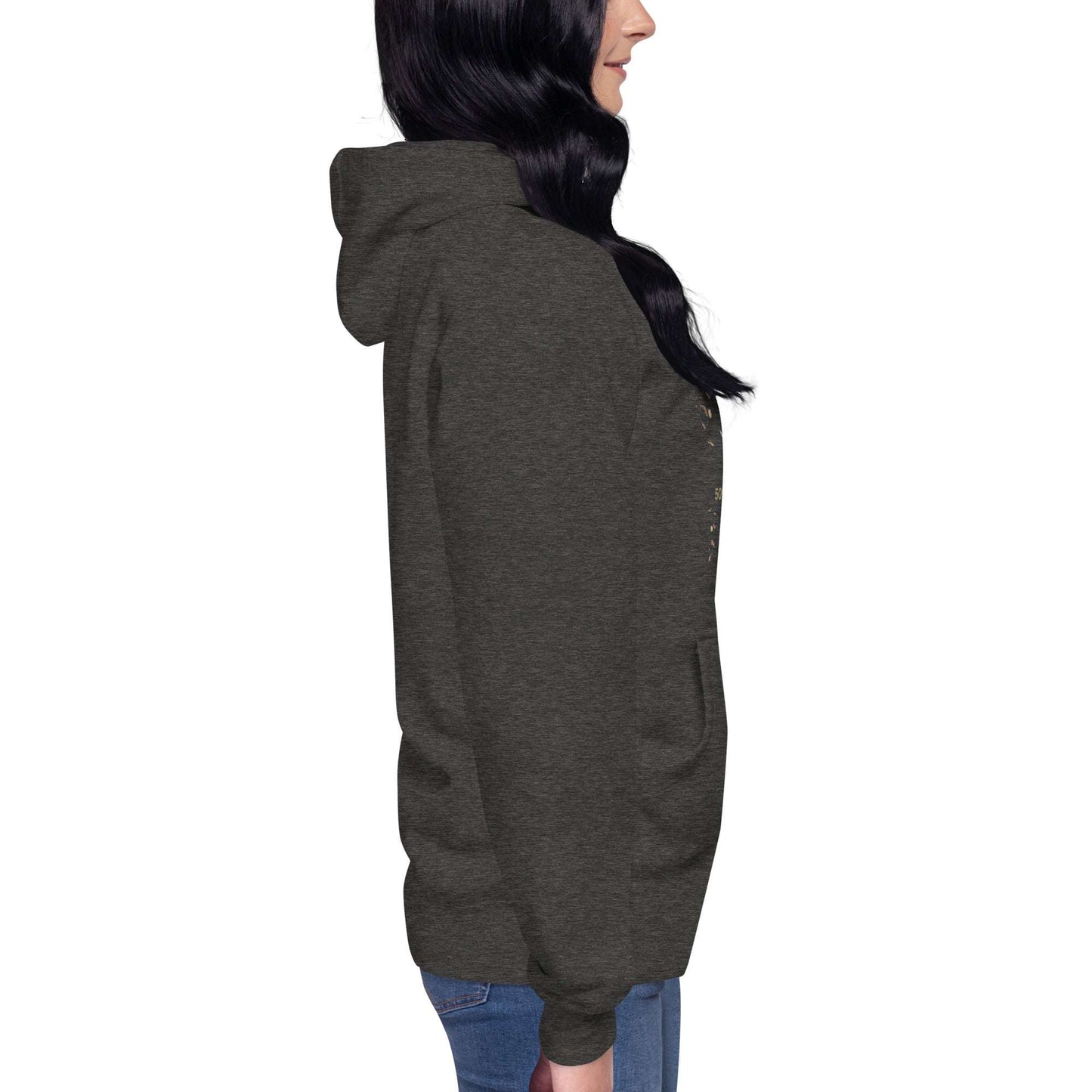 50% Caffeine 50% Anxiety Unisex Hoodie by EraofInk
