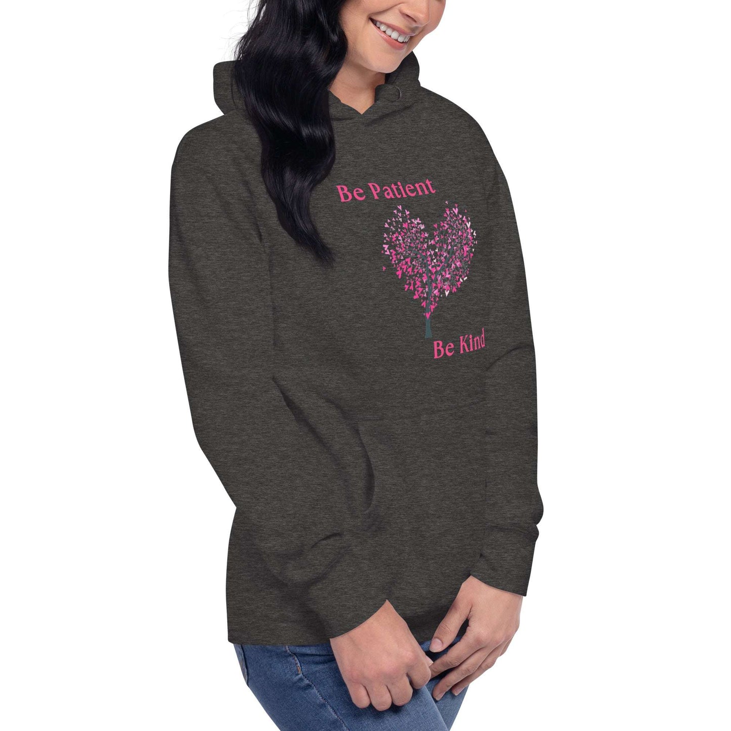Be Patient Be Kind Unisex Hoodie by RecreatingKrista