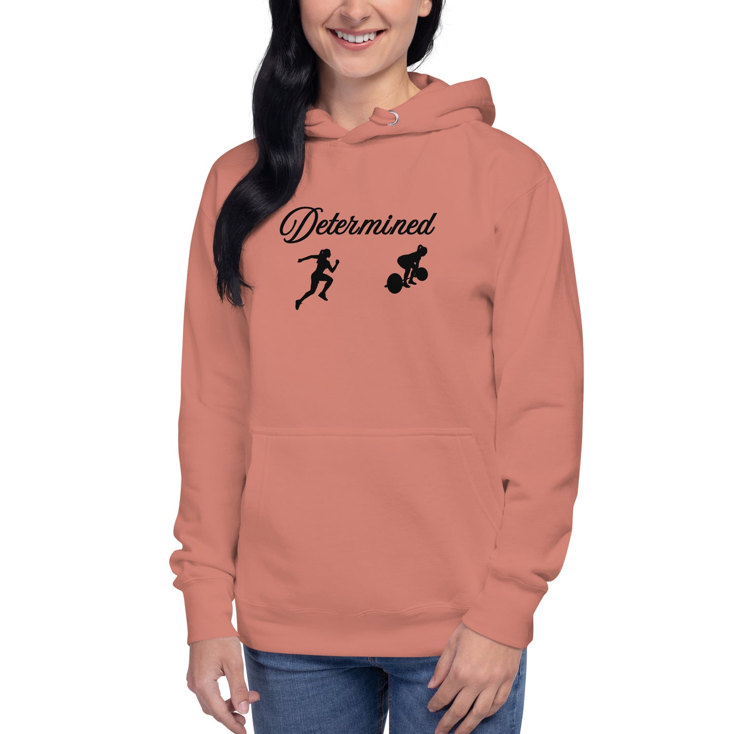 Determined Women's Fitness Hoodie by EraofInk